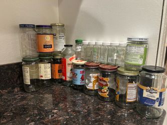 Free Glass Jars & Spice Jars 🫙