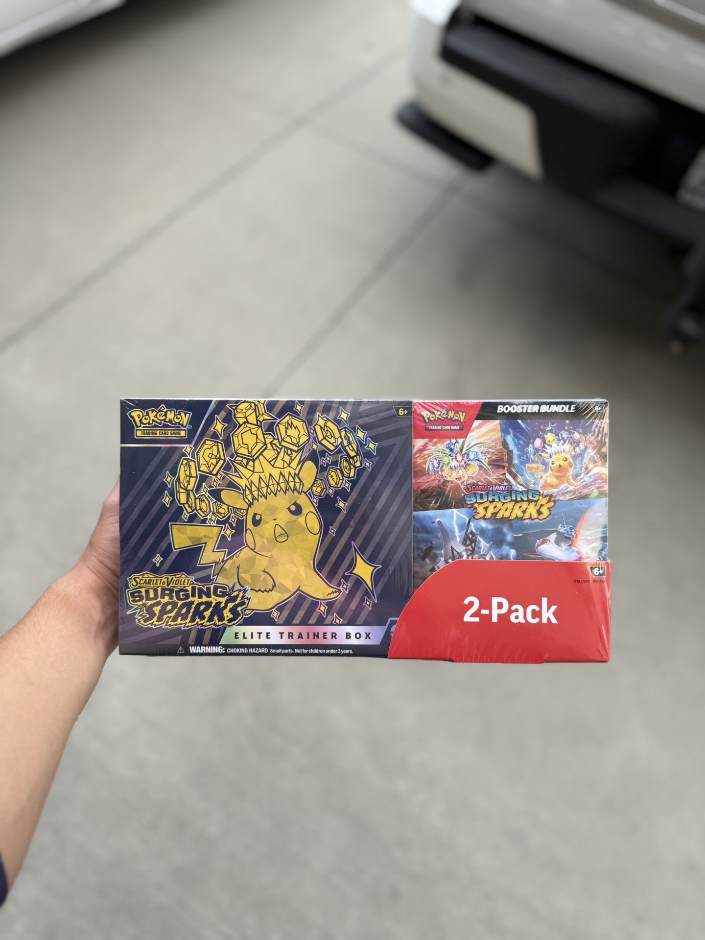 Pokémon Surging Spark 2pk Bundle
