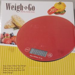 Weight To Go Digital Food Scale Never opened 