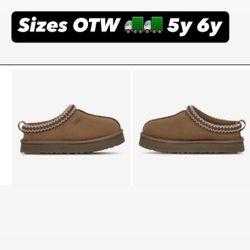 Ugg Tazz Slipper Hickory Sizes 5y 6y