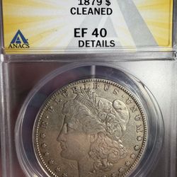 1879 $1 Silver Morgan Dollar Coin