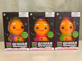 Nee Doh Ginger Glowman Stress Toy price for 1