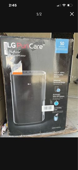 LG Puri care 50 Pint Dehumidifier