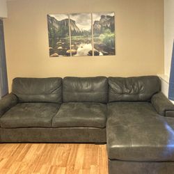 Leather Couch 