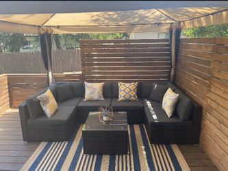 In-stock patio furniture (we finance and deliver)