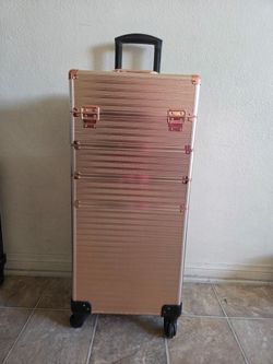 Estuche rodante para maquillaje o peluquería