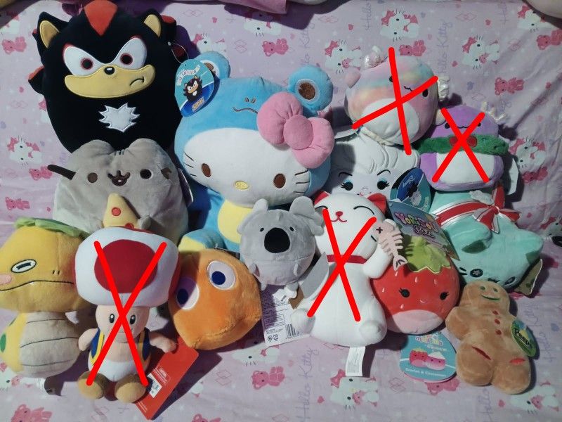 5$ Plushies!!! (Sanrio, Etc.)