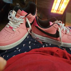 Pink N White Airforce Ones