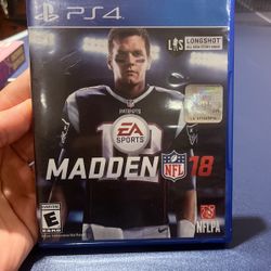 Madden NFL 18 (Sony PS4, 2017) Tom Brady