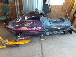 Photo 1996 skidoo formula III snowmobile