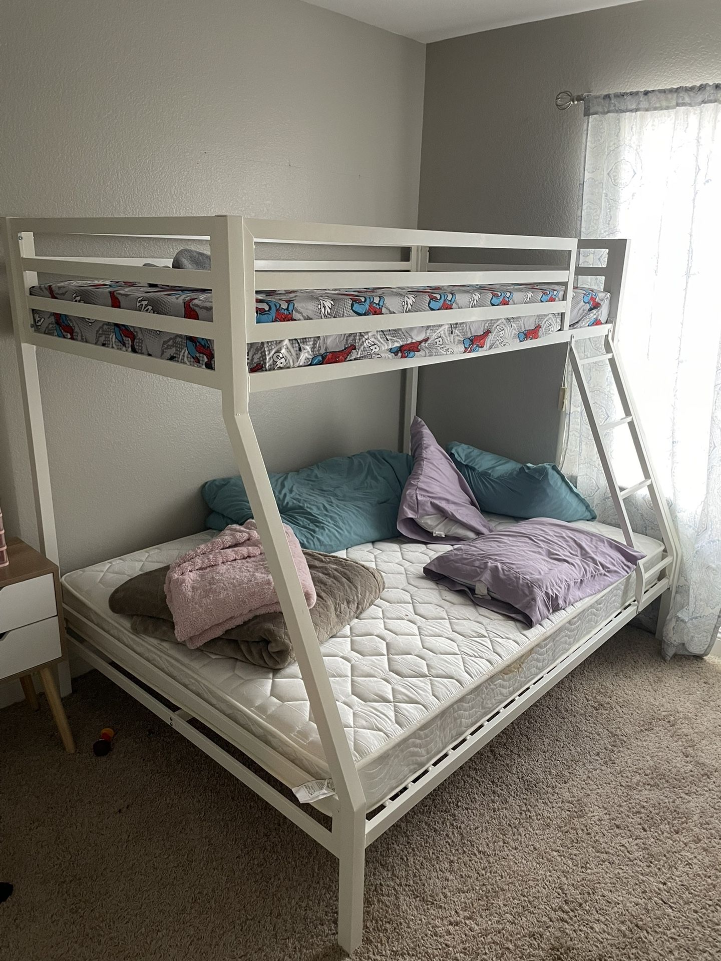 Bunk Bed With Mattresses