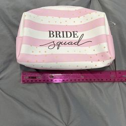 Bride Squad Makeup Bag