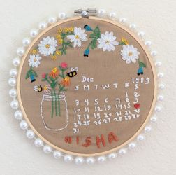 Customized Handmade Embroidery Hoop