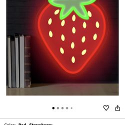 Strawberry neon Sign