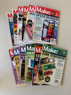 Make: Magazine Collection Issues 79-91 (Missing 81, 85) Bundle