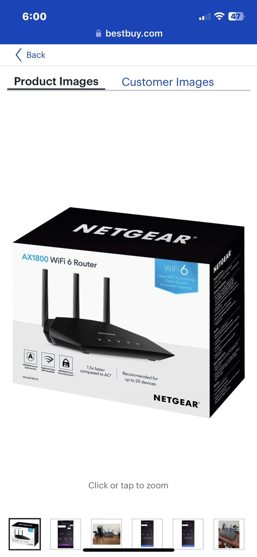 Netgear Router Box