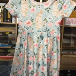 Beautiful Easter Girl dress size 5,6 and 7