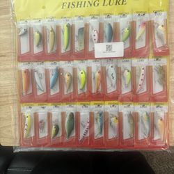 Fishing Lures. Pack Of 30