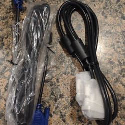 VGA Or DVI Computer Monitor Cable