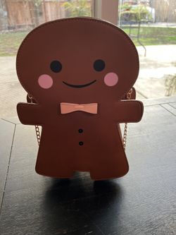 Gingerbread Clutch Purse