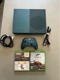 Xbox One S Deep Blue Edition 500GB Bundle