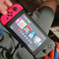 Nintendo Switch With Pro Controllers 