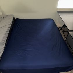 Queen Mattress with Frame + Storage Box