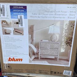 Weekly Sale!!!! Nightstand With Piwer 