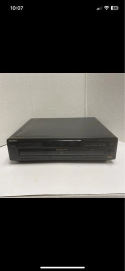 Sony CDP-CE405 5 Disc CD Changer Compact Player No Remote - Tested