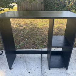 Black Wood Kids Desk
