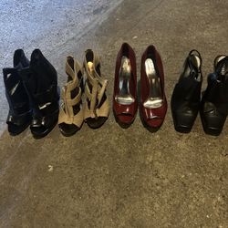Women’s Shoes Size 8.5 Take Them all For $30