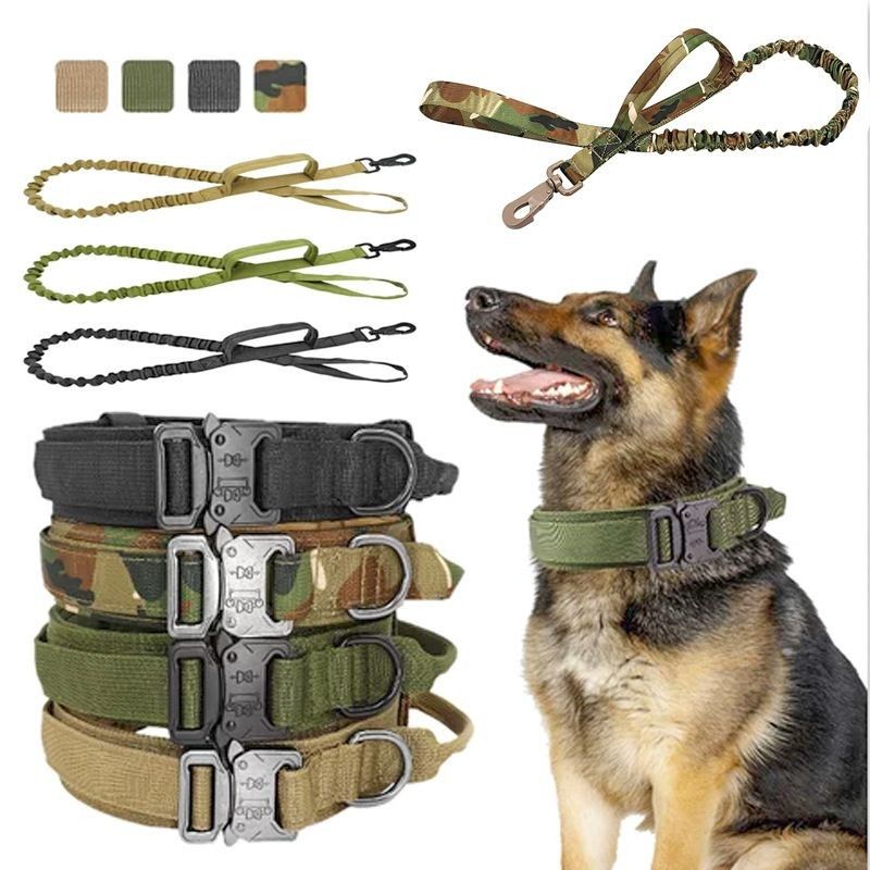 Tactical Dog Collar with Handle – Heavy Duty Control & Comfort