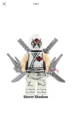 Custom Storm shadow mini figure