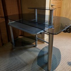 Glass Desk