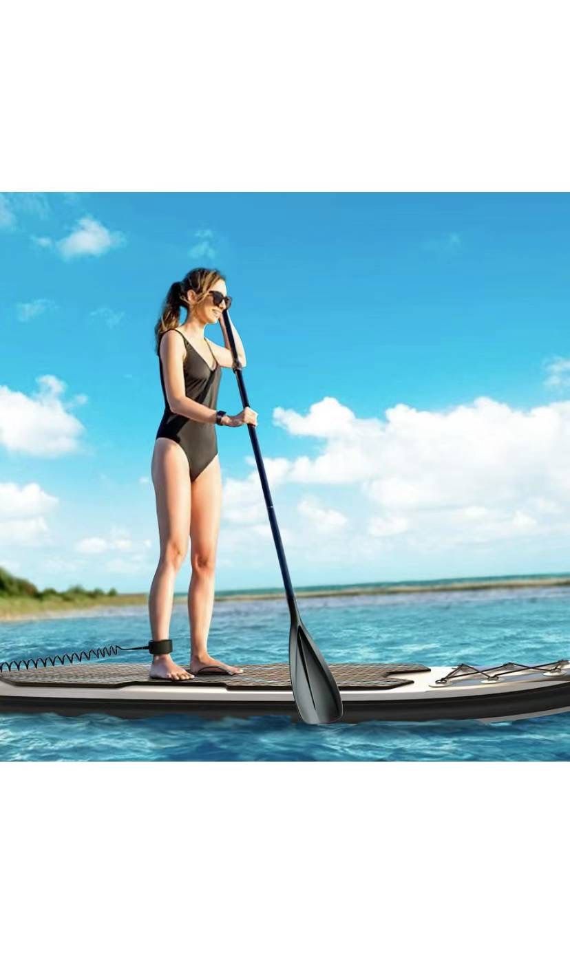 Inflatable Paddle Board SUP: Stand Up Paddle Boards for Adults Premium Blow Up Paddleboard with SUP Accessories Backpack Bottom Fin for Paddling Surf