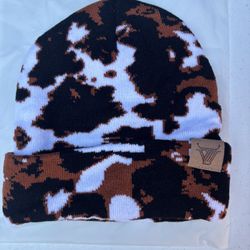 Hat, Trinity Ranch, cow print