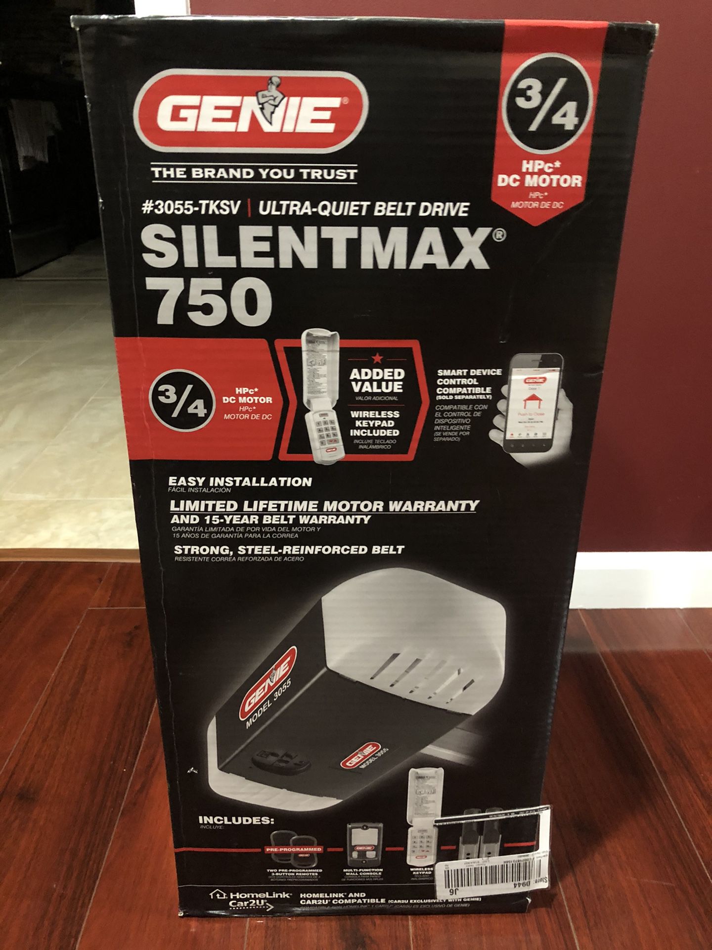 Genie Silentmax 750 Smart Garage Door Opener!
