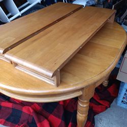 Solid Oak Table $35