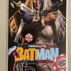 ABSOLUTE BATMAN #21 Exclusive Trade Dress Variant Signed by MARK BROOKS w/ COA!