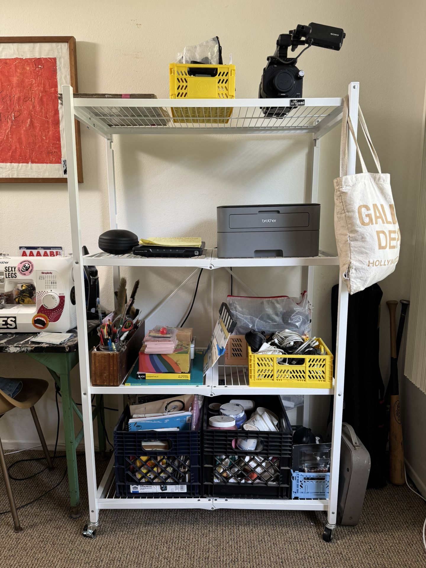 Collapsible Shelving Unit