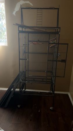 Large bird cage