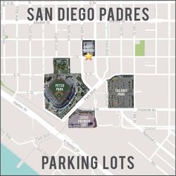 Padres parkade parking Lot Sunday May 18