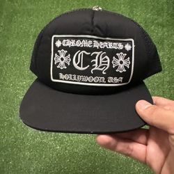 Black Chrome Hearts Head wear