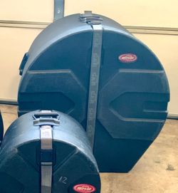 SKB case for 22” kick drum