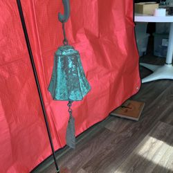 Cast Bronze Wind Chime Bell. $65