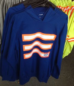 High Visibility Safety Long Sleeve Shirt with Hoodie