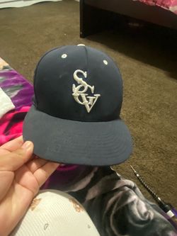 Dark navy blue SFT Embroidered Baseball Cap
