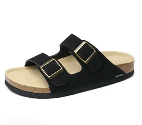 Women’s Buckled  slip on sandals