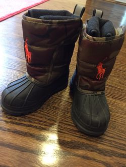 Ralph Lauren Toddler Snow Boots