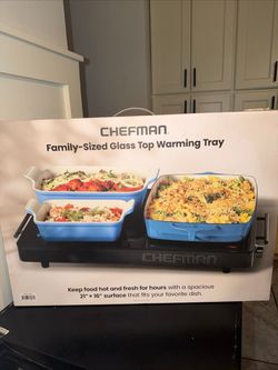 Chefman Electric Warming Tray  I can deliver